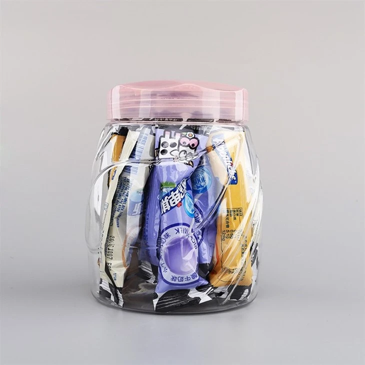 Pink Plastic Candy Jars in stock