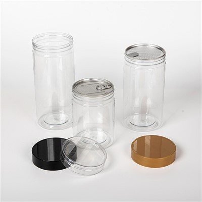 Frascos de plástico de 750 ml con tapas